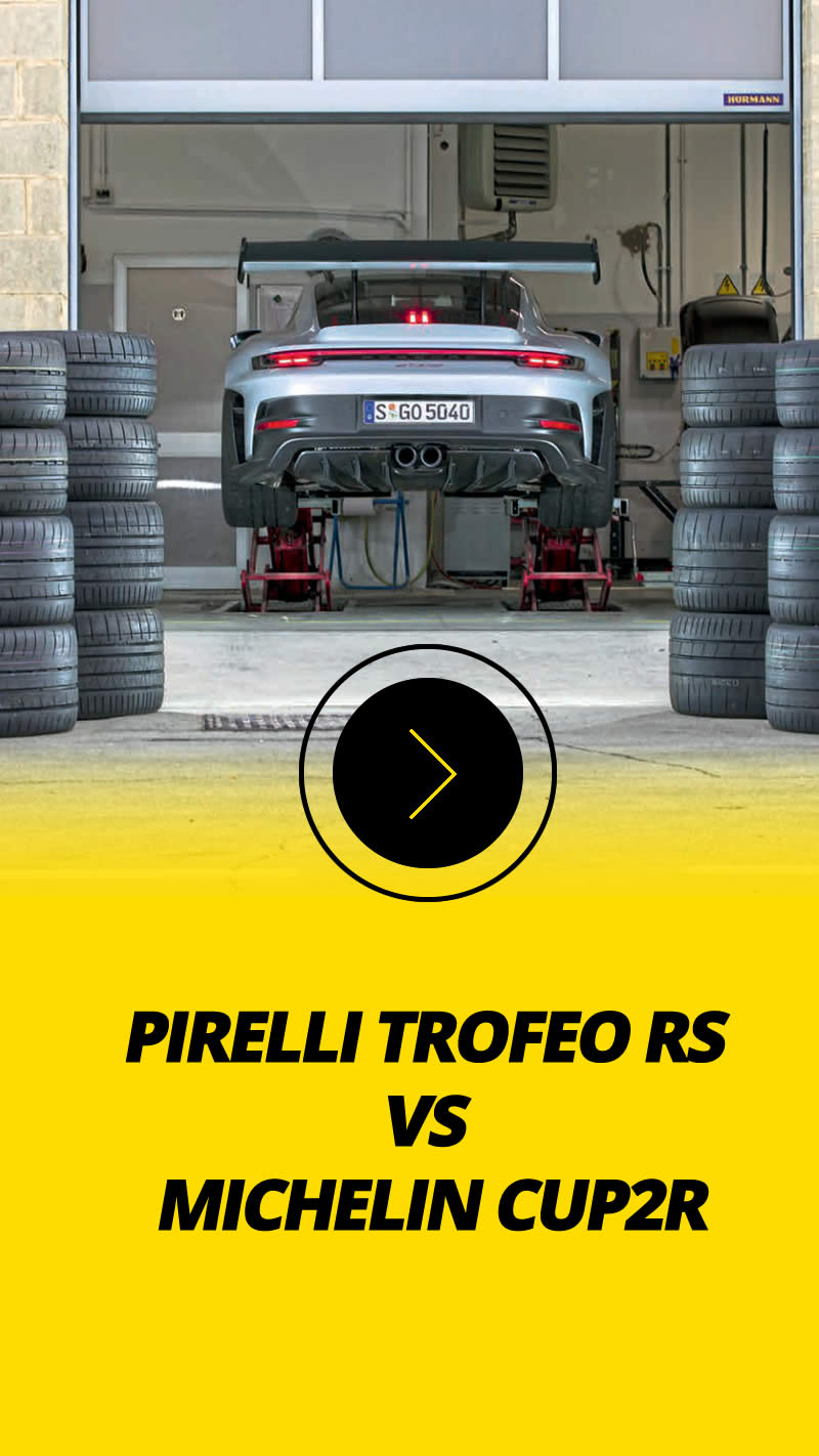 Pirelli Trofeo RS vs Michelin Cup2R